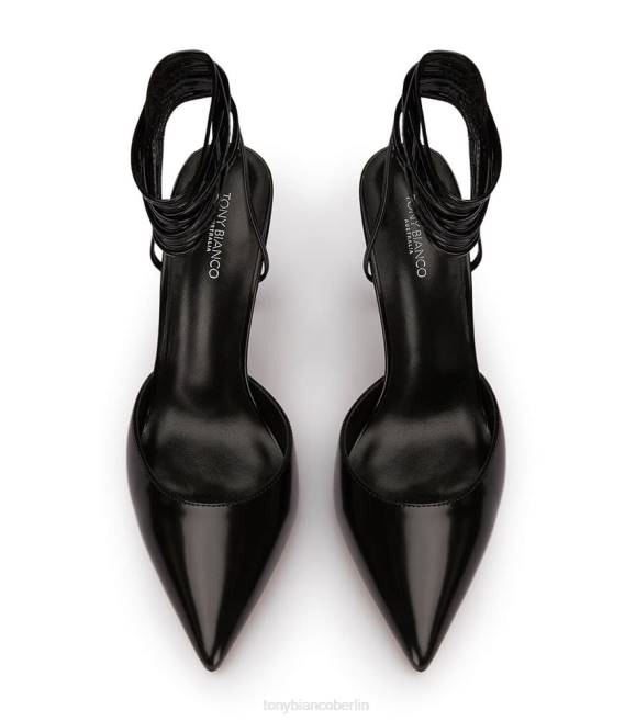 Stöckelschuhe| de Tony Bianco Frauen Acer-Heels Schwarz hochglänzend 4624130